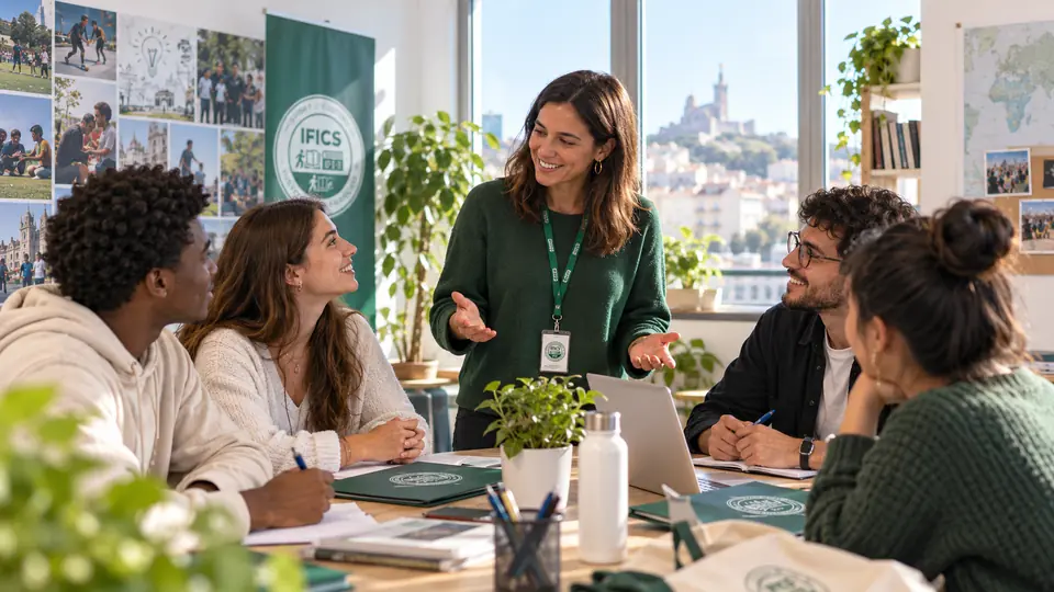 Équipe IFICS construisant un projet avec plusieurs acteurs